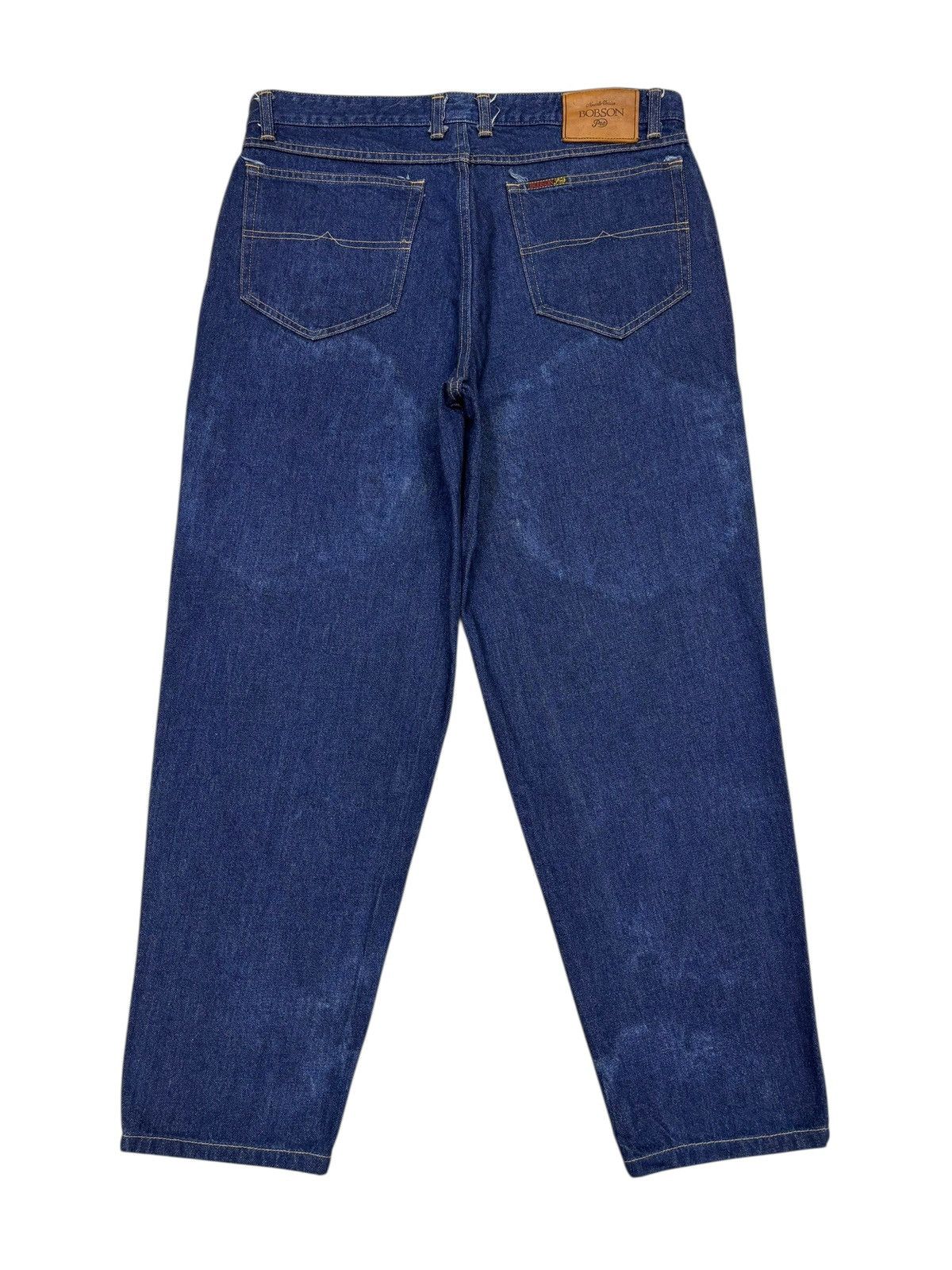 Kapital Bobson Regular Straight Leg Fit Blue Denim Jeans Size US 36 / EU 52 - 2 Thumbnail