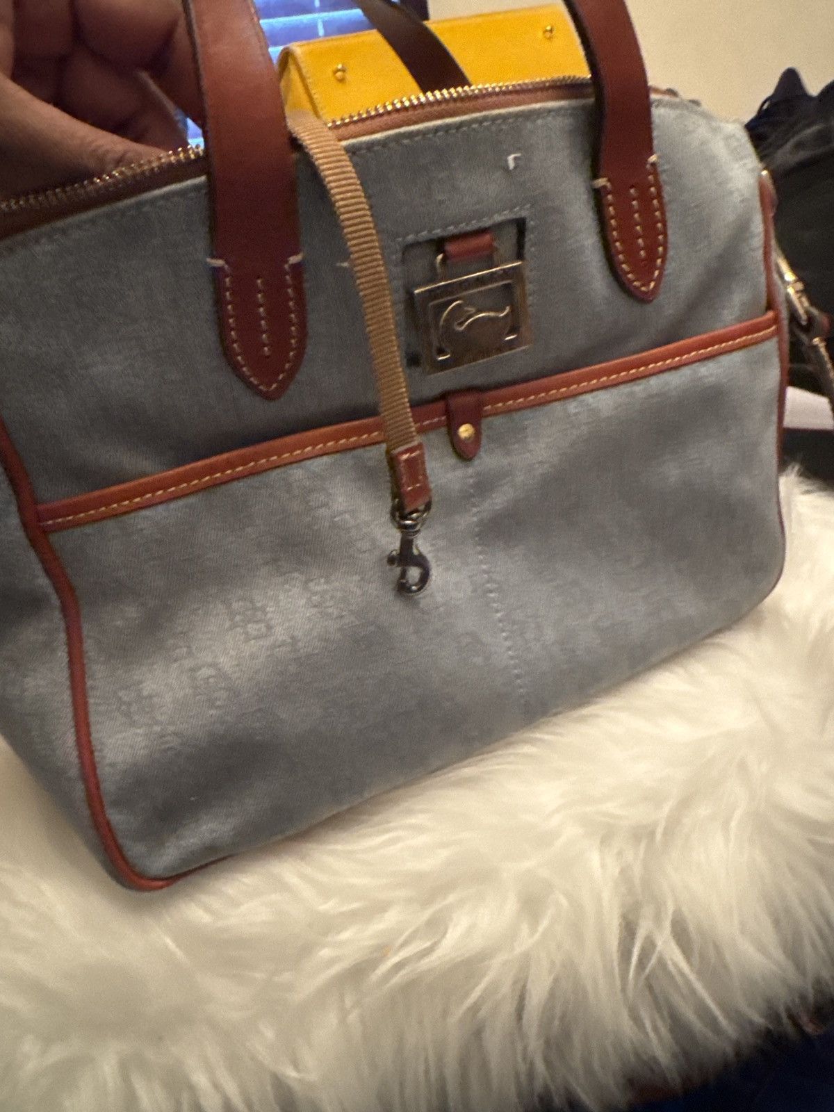 Dooney & Bourke Blue Jean material Size ONE SIZE - 4 Thumbnail