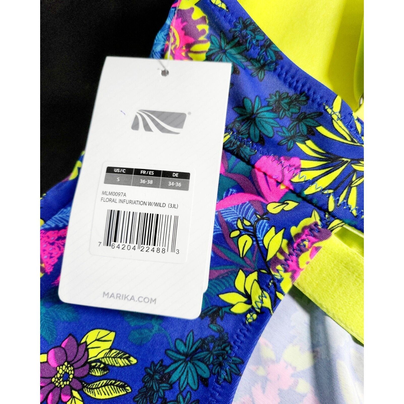 Other NWT MARIKA Floral Infuriation Adjustable Tankini UPF 50+ S Size ONE SIZE - 2 Thumbnail