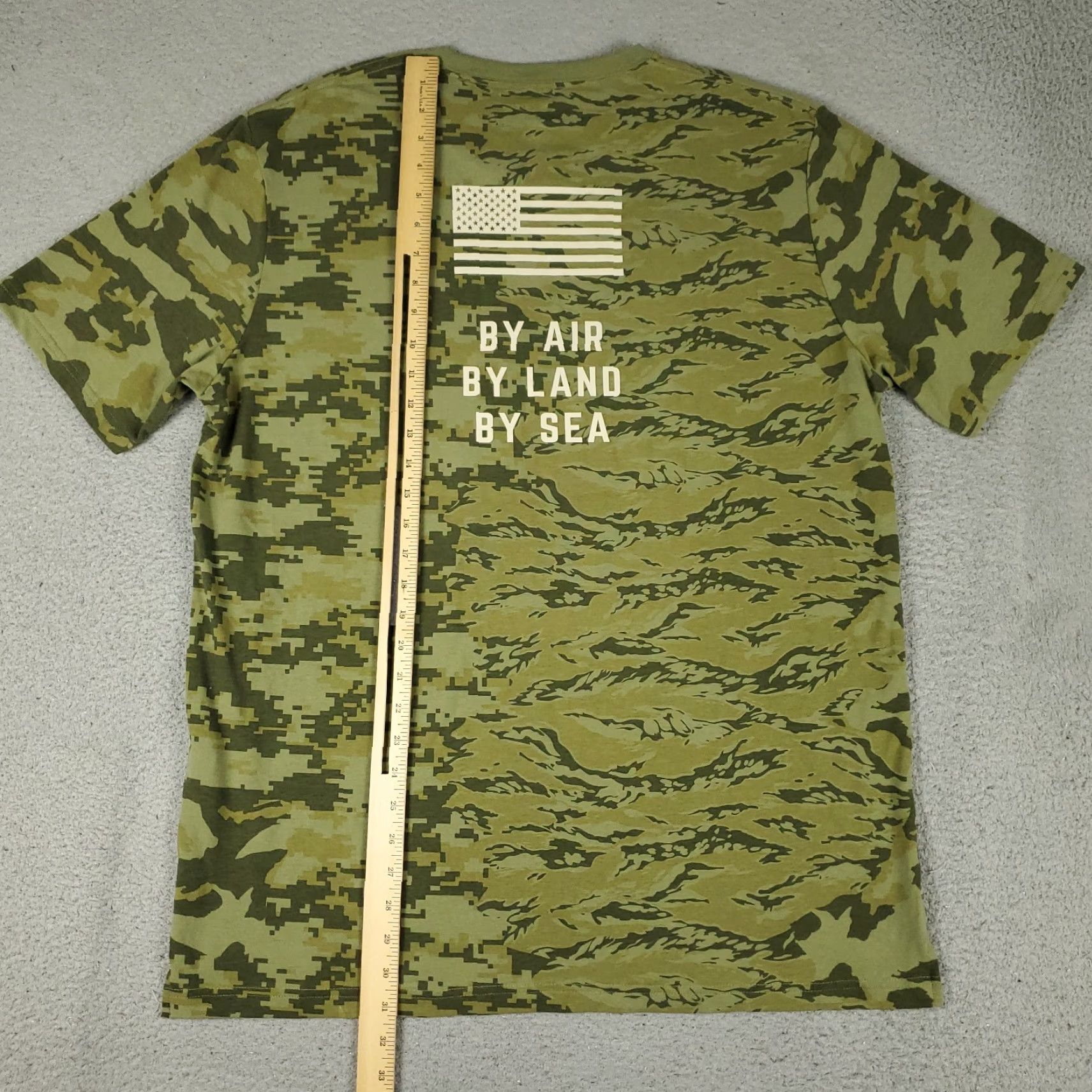 Under Armour Under Armour T Shirt Mens XL Green Camo Bull Graphic Project Rock Short Sleeve Size US XL / EU 56 / 4 - 3 Thumbnail