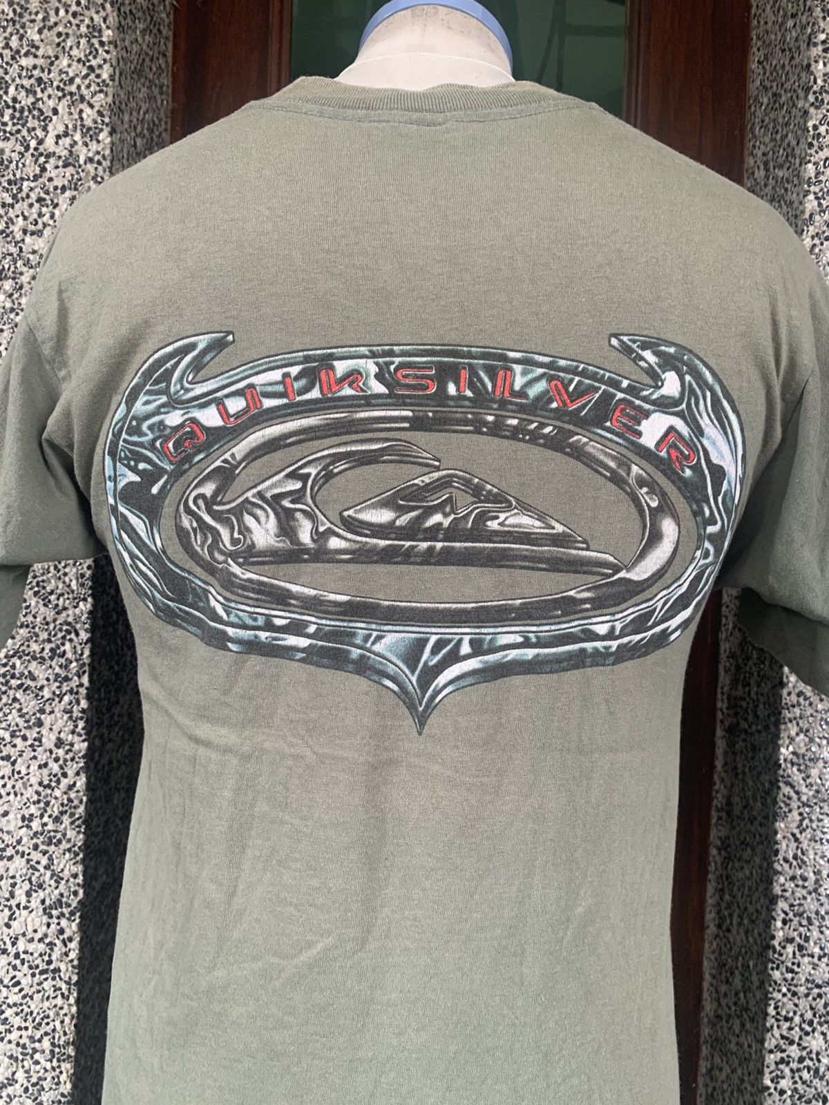 Quiksilver Vintage 90s Quiksilver Surf / Surfing / Surfboards T shirt Size US S / EU 44-46 / 1 - 2 Thumbnail
