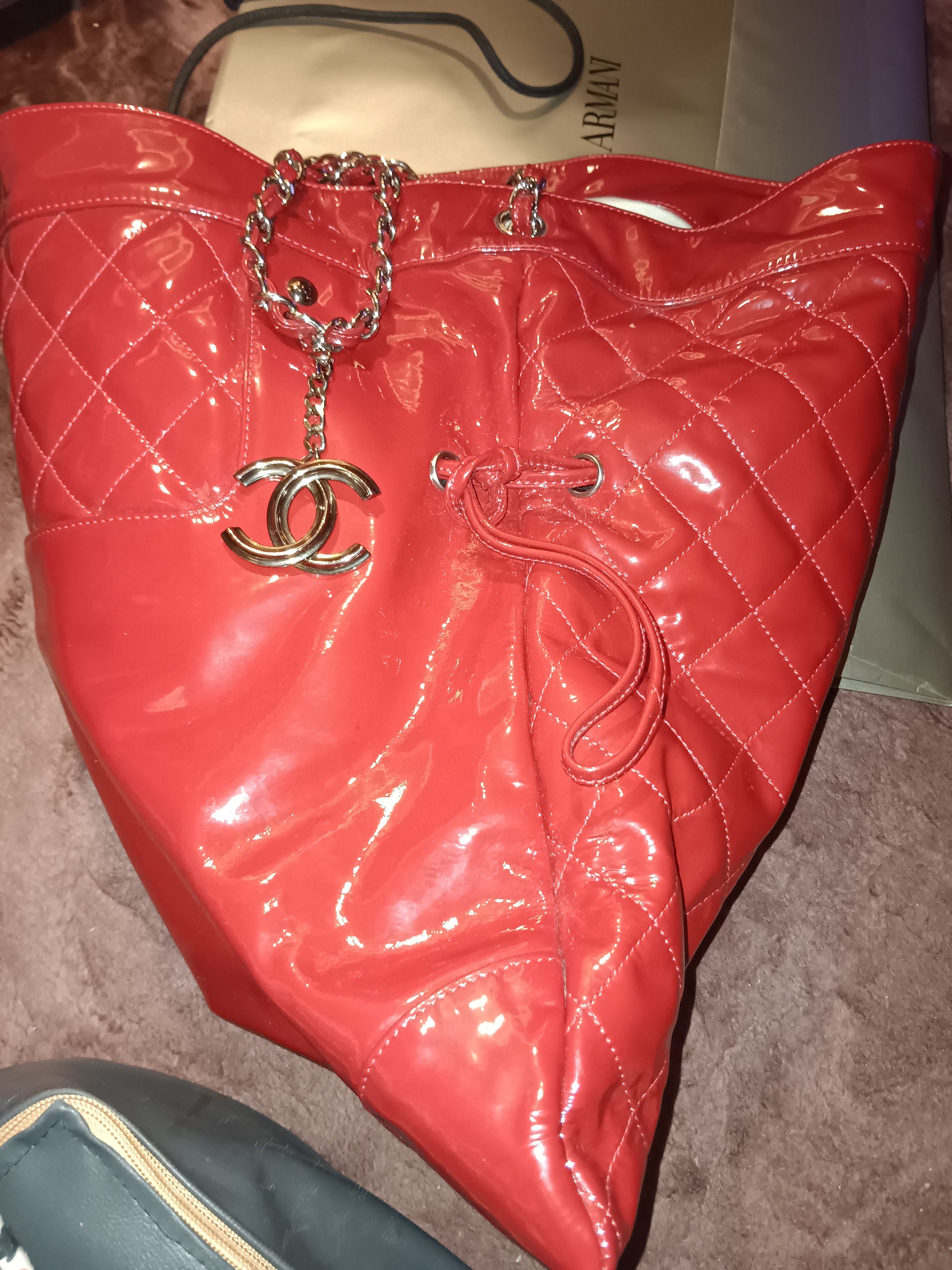 Chanel Chanel Matelass Leather Shoulder Bag with Coco Charm Size ONE SIZE - 6 Thumbnail