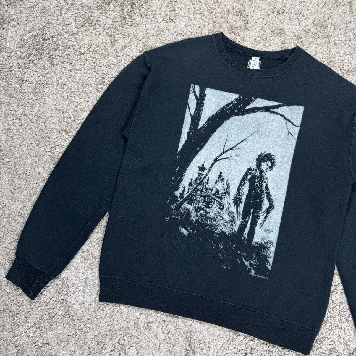 Jerzees Edward Scissorhands Graphic by Century Fox Sweatshirt Size US M / EU 48-50 / 2 - 3 Thumbnail