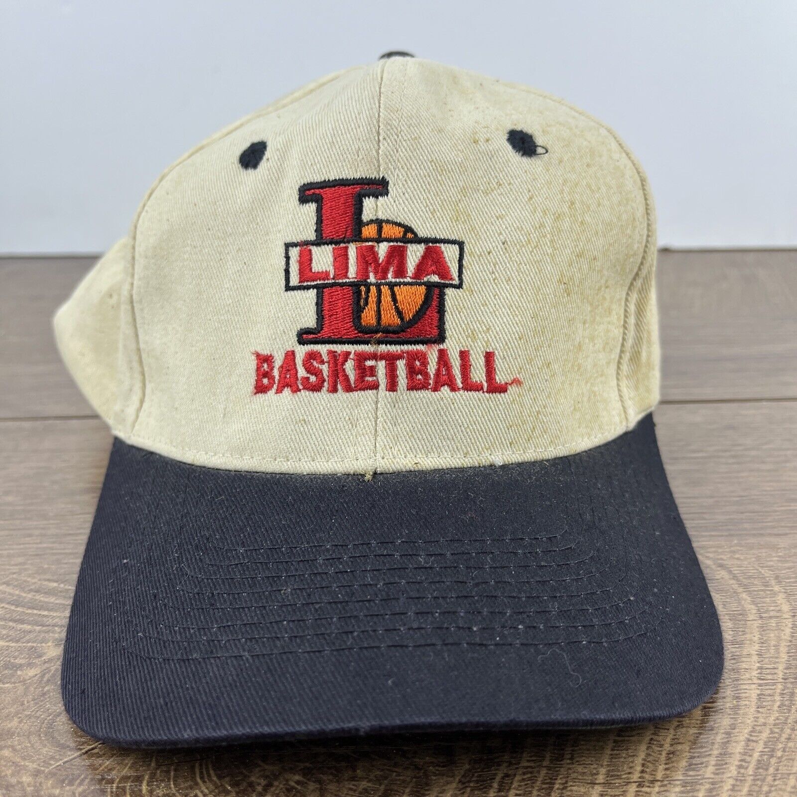 Other Lima Basketball Hat Lima Hat Tan Brown Hat Adjustable Snapba Size ONE SIZE - 4 Thumbnail