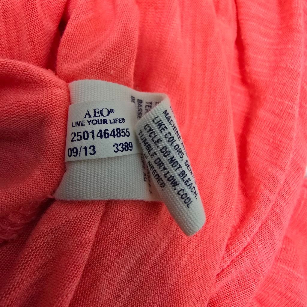 American Eagle Outfitters Women's American Eagle Outfitters Coral Long Sleeve Tee M Size M / US 6-8 / IT 42-44 - 5 Thumbnail