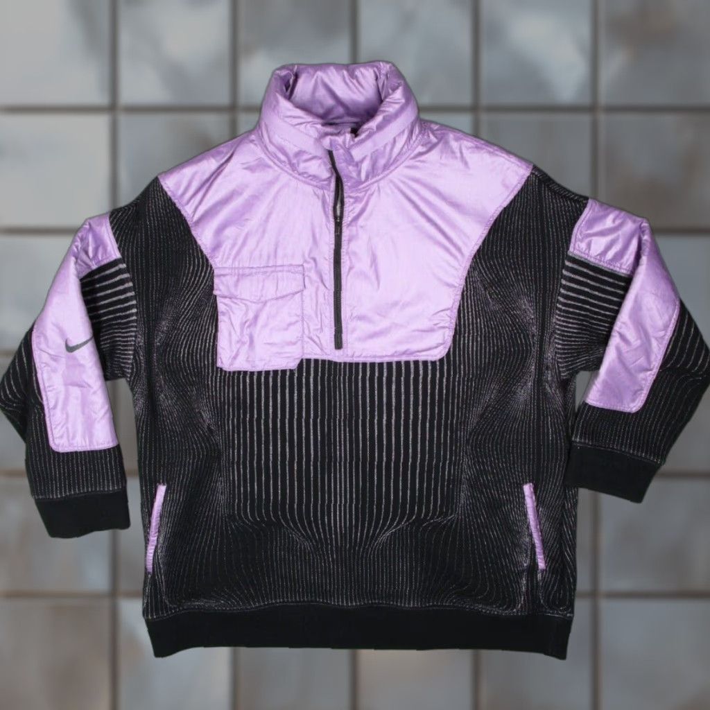Nike Nike Jacket Women Extra Large Purple City Ready Training 1/4 Zip Oversized Womens Size XL / US 12-14 / IT 48-50 - 1 Thumbnail