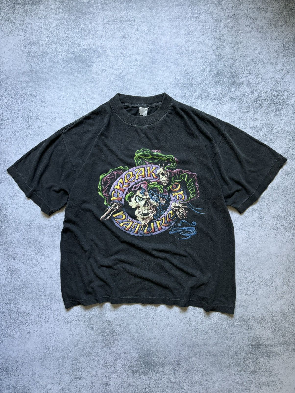 Vintage 90s Freak of Nature Freak Out Shirt Single Stitch
