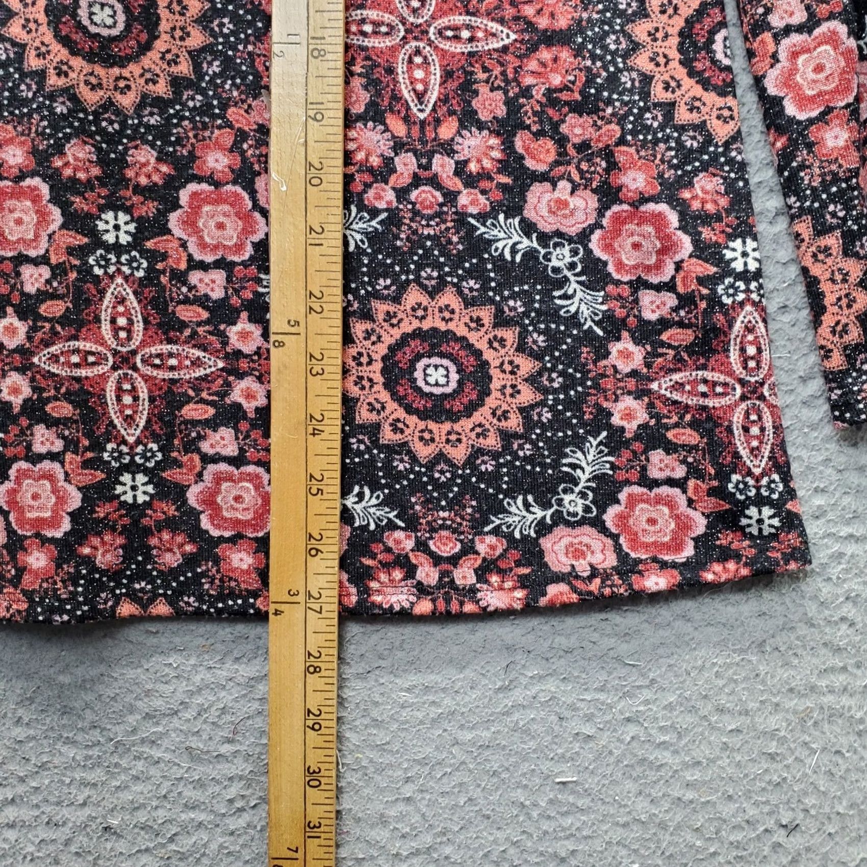 Vintage NY Collection Blouse Womens L Floral Bell Sleeve Pullover Top Size L / US 10 / IT 46 - 7 Thumbnail