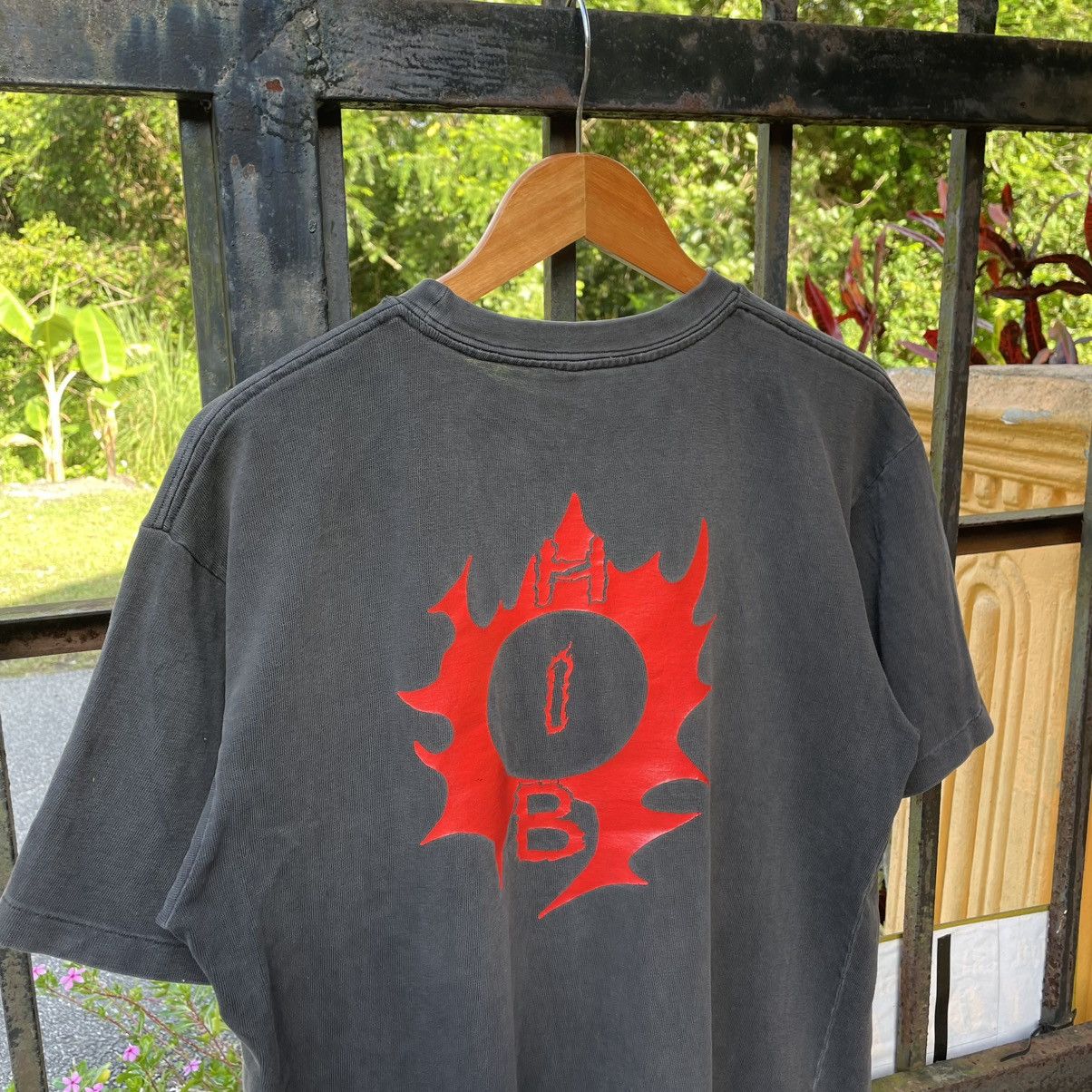 City Streets 🔥Vintage 90s HIB Double Printed Big Logo Graphic Tee Size US L / EU 52-54 / 3 - 3 Thumbnail