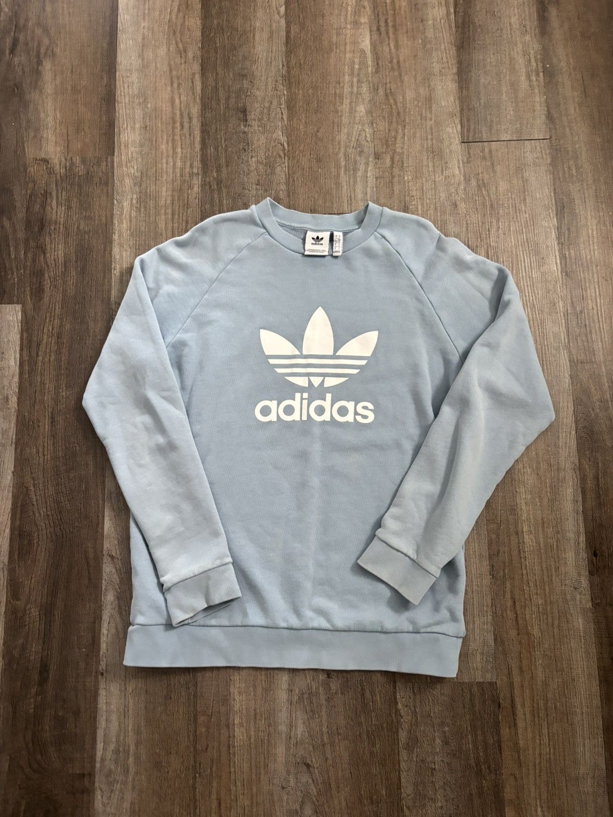 Adidas Adidas Center Logo Crewneck / Sweatshirt Size US L / EU 52-54 / 3 - 1 Thumbnail