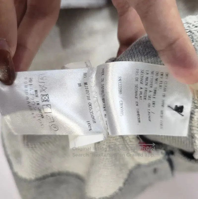 Thom Browne Thom Browne Gray Cotton Women's Sweatshirt . Size L / US 10 / IT 46 - 6 Thumbnail