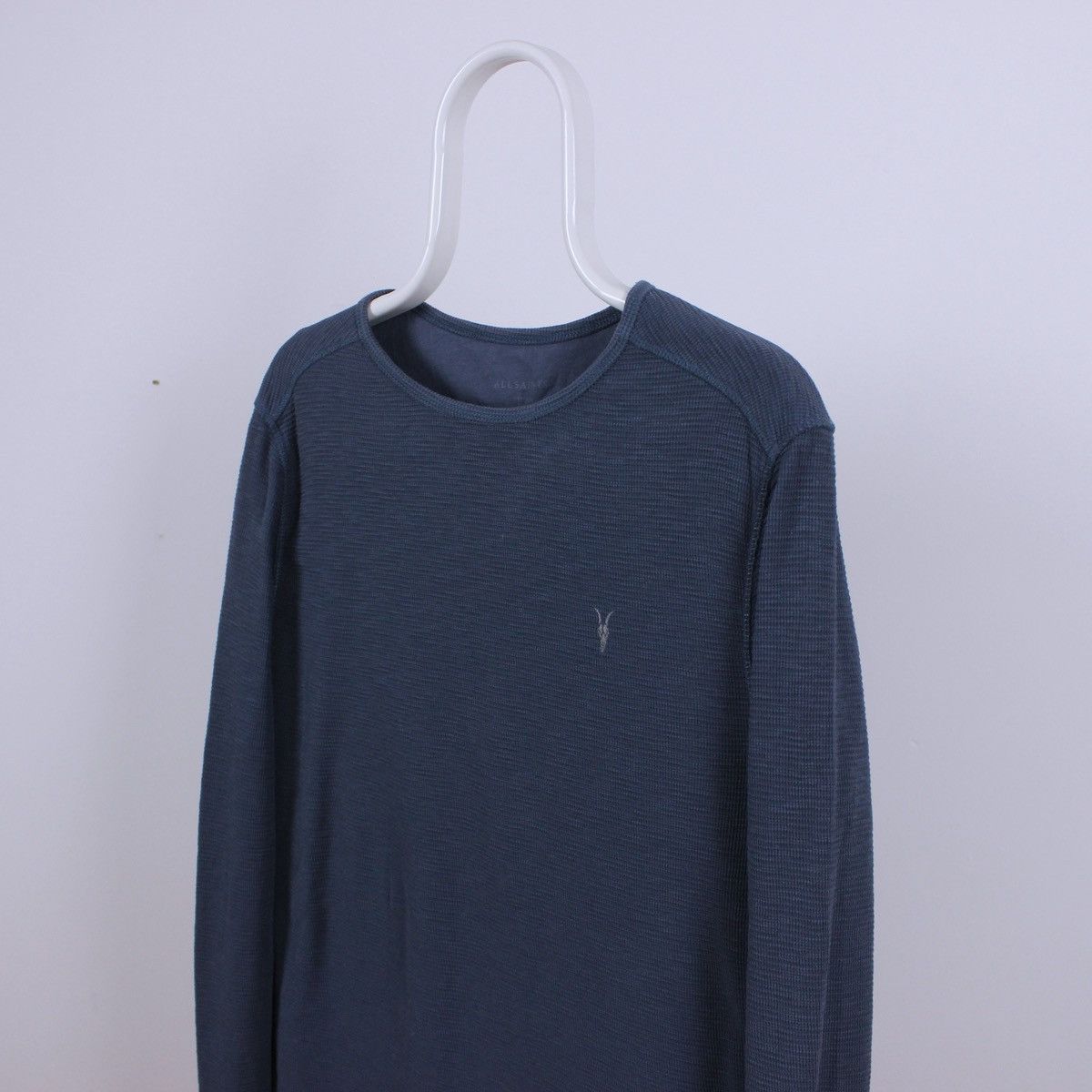 Allsaints AllSaints Waffle Long Sleeve T-Shirt Size US S / EU 44-46 / 1 - 1 Thumbnail