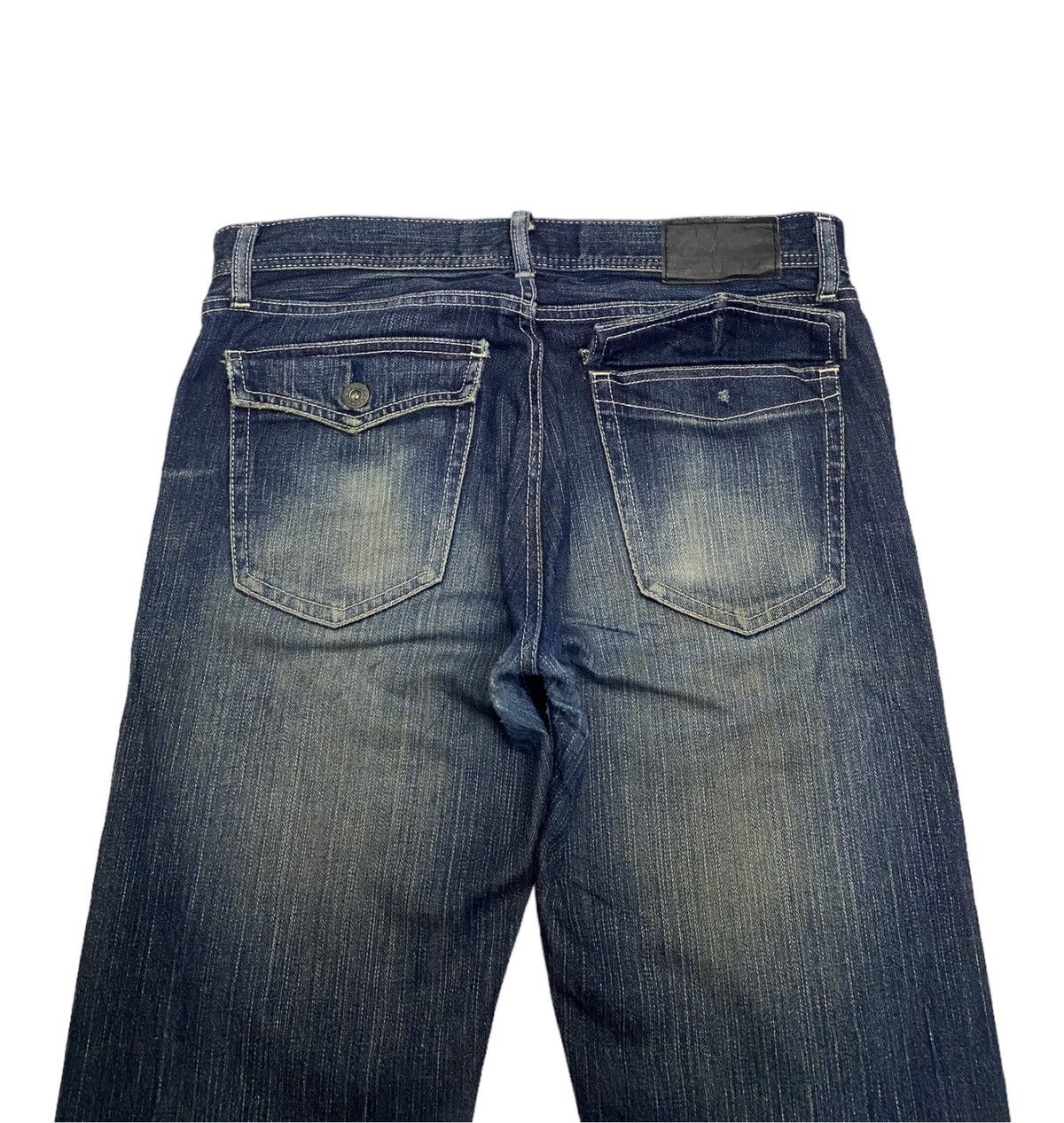 Undercover × Uniqlo 🔥VINTAGE UNIQLO JAPAN SLIM FIT UNDERCOVER STYLE DENIM JEANS Size US 31 - 7 Thumbnail
