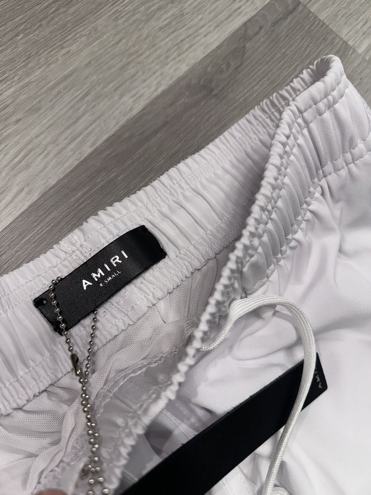 Amiri Amiri MA Bar Swim Trunks White Size US 28 / EU 44 - 3 Thumbnail