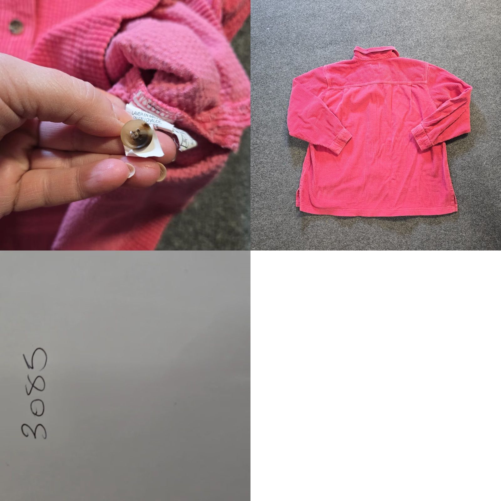 Vintage VINTAGE LL Bean Jacket Womens XL Pink Wide Wale Corduroy Shirt Shacket Casual Outdoors Size XL / US 12-14 / IT 48-50 - 8 Thumbnail