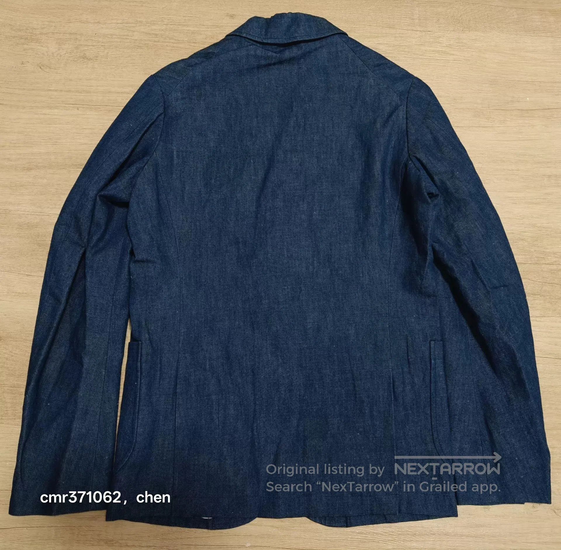 Visvim Blue Denim Jacket with Decorative Buttons . Size US S / EU 44-46 / 1 - 8 Thumbnail