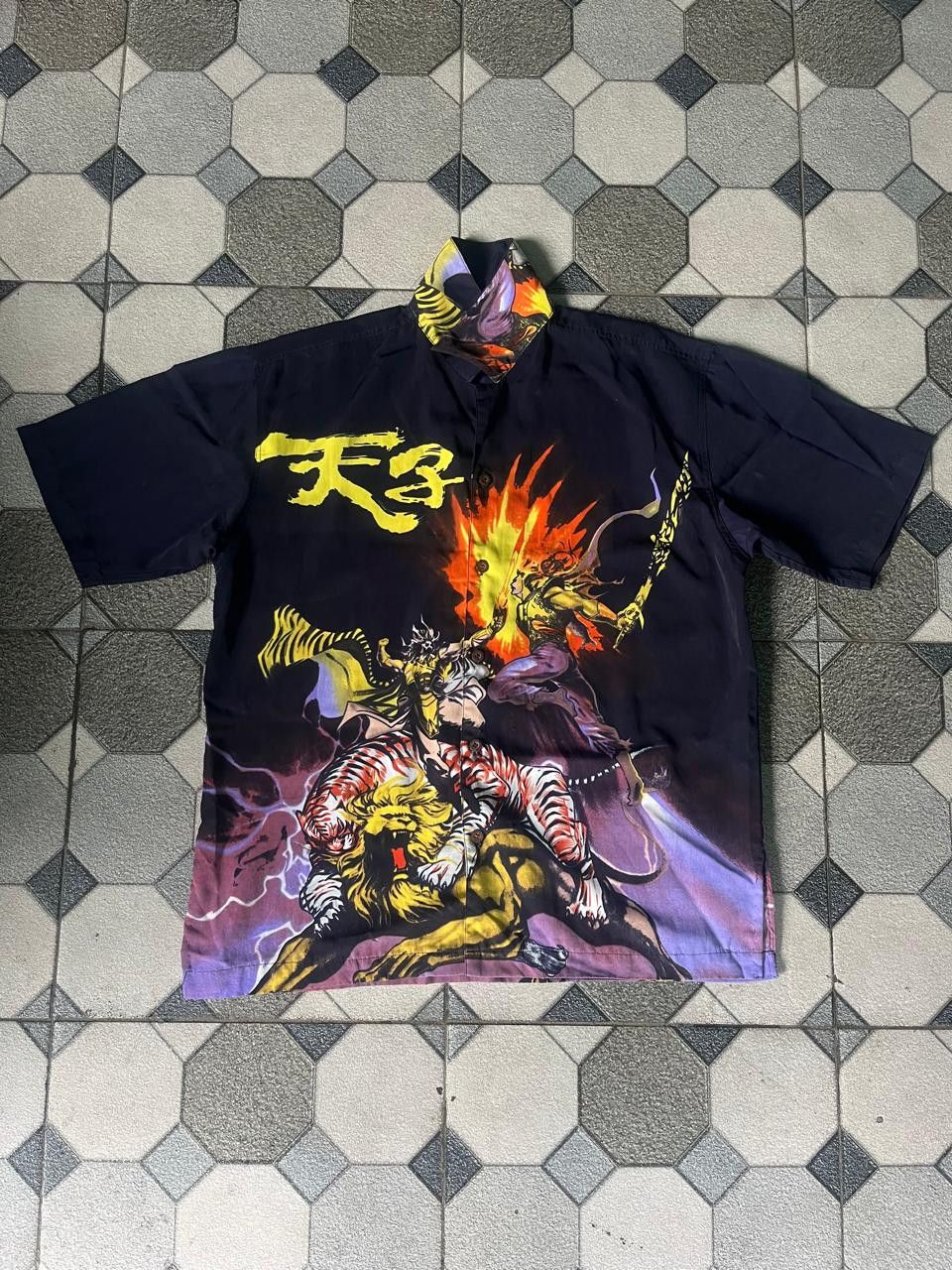 Japanese Brand Men's Stanley Adams Oversized Fantasy Graphic Tee Size US XL / EU 56 / 4 - 5 Thumbnail