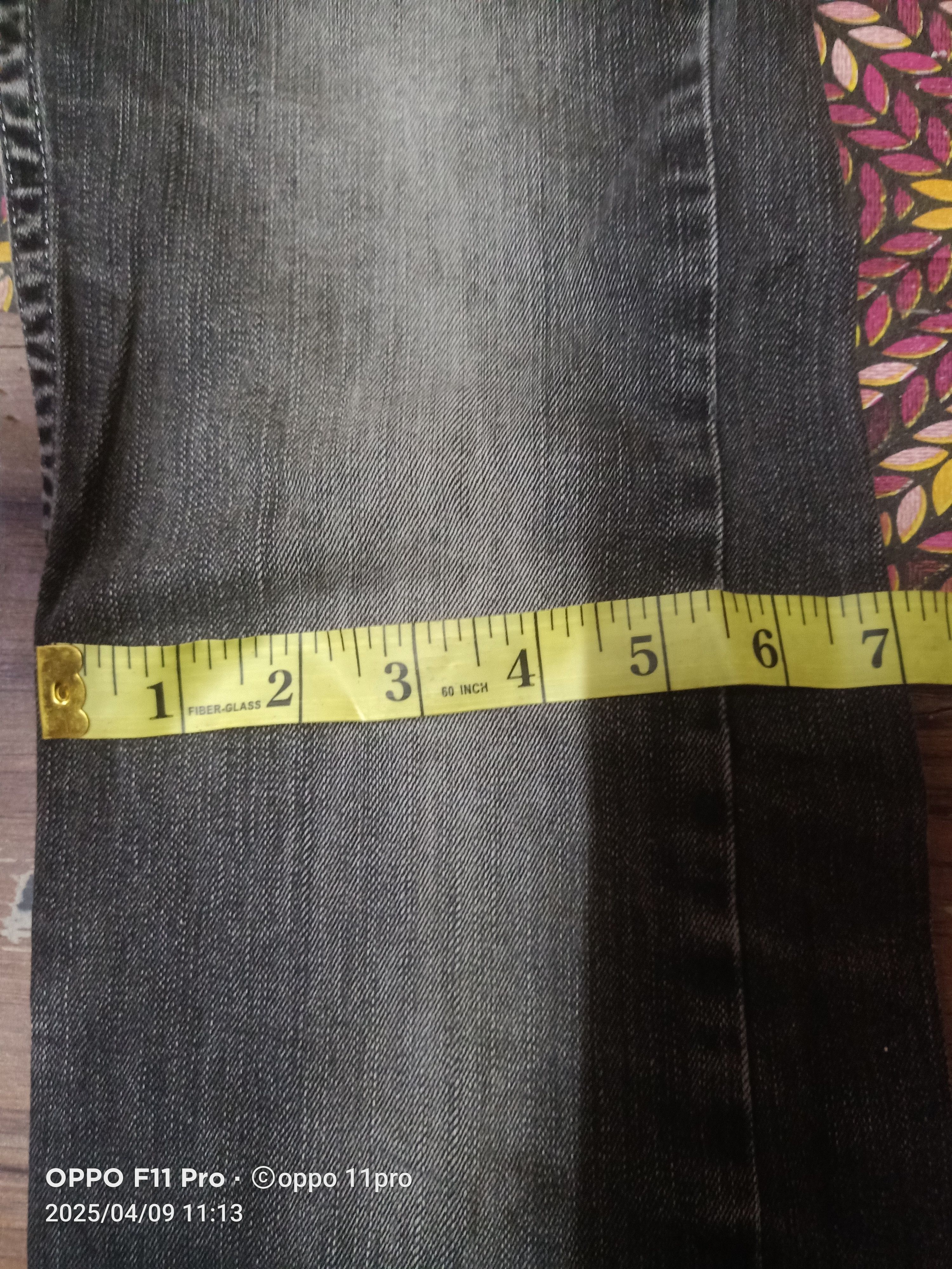 If Six Was Nine × Japanese Brand × Le Grande Bleu (L.G.B.) GrassShopper Flare Denim desiger wings Size US 29 - 14 Thumbnail
