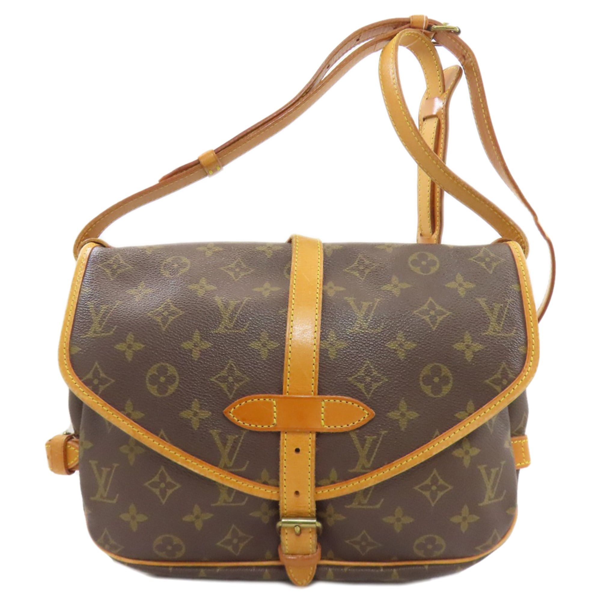 Louis Vuitton Louis Vuitton M40710 Saumur MM Shoulder Bag, Monogram Canvas, Women's LOUIS VUITTON Size ONE SIZE - 1 Thumbnail