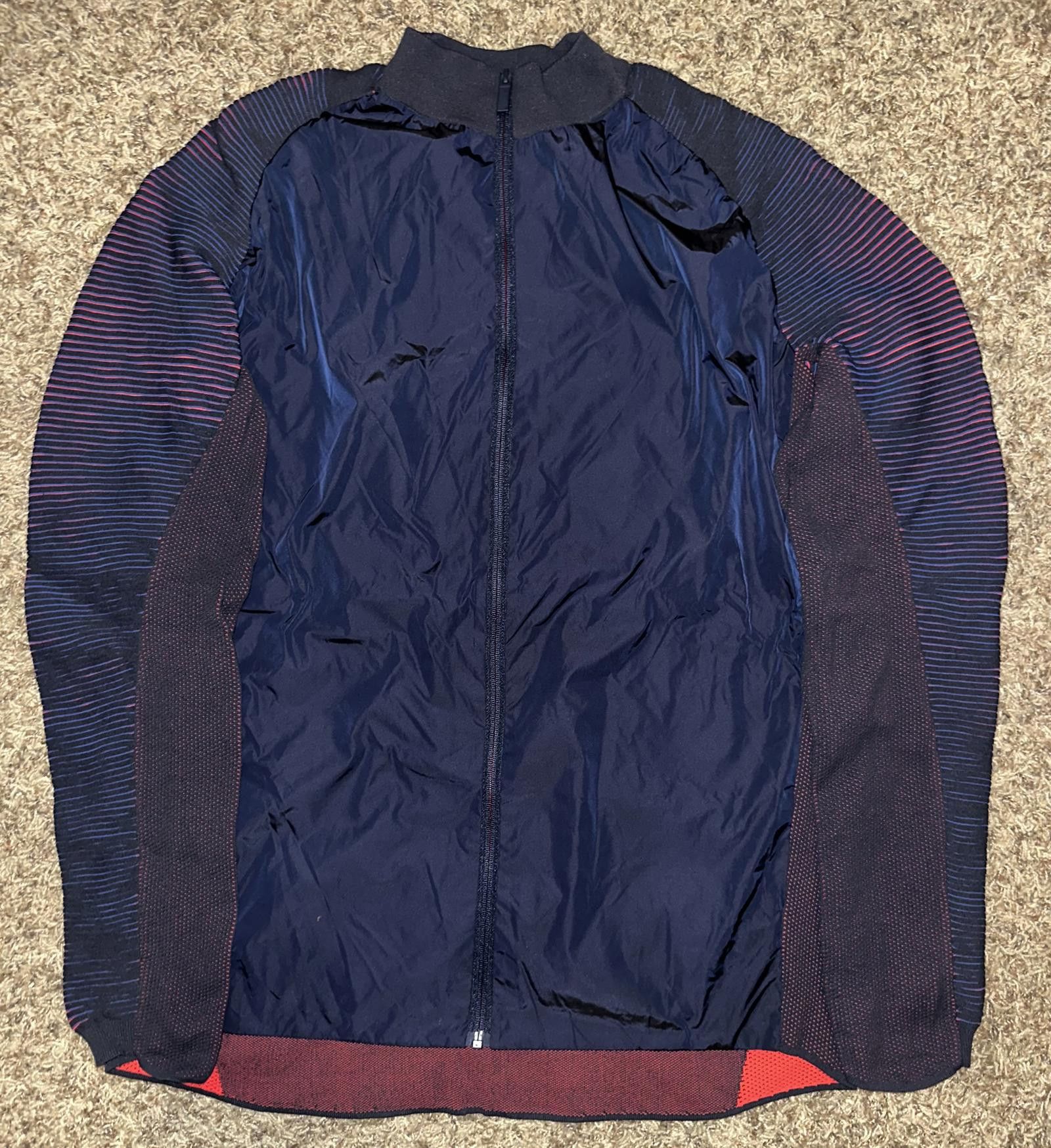 Nike tech knit varsity jacket best sale