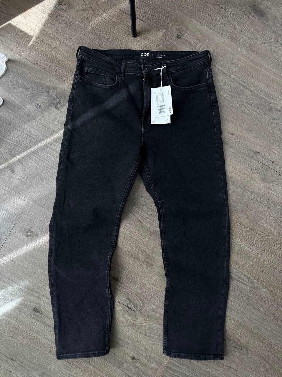 Cos × Vintage Vintage COS Denim Black Straight Slim Pants Size US 32 / EU 48 - 5 Thumbnail