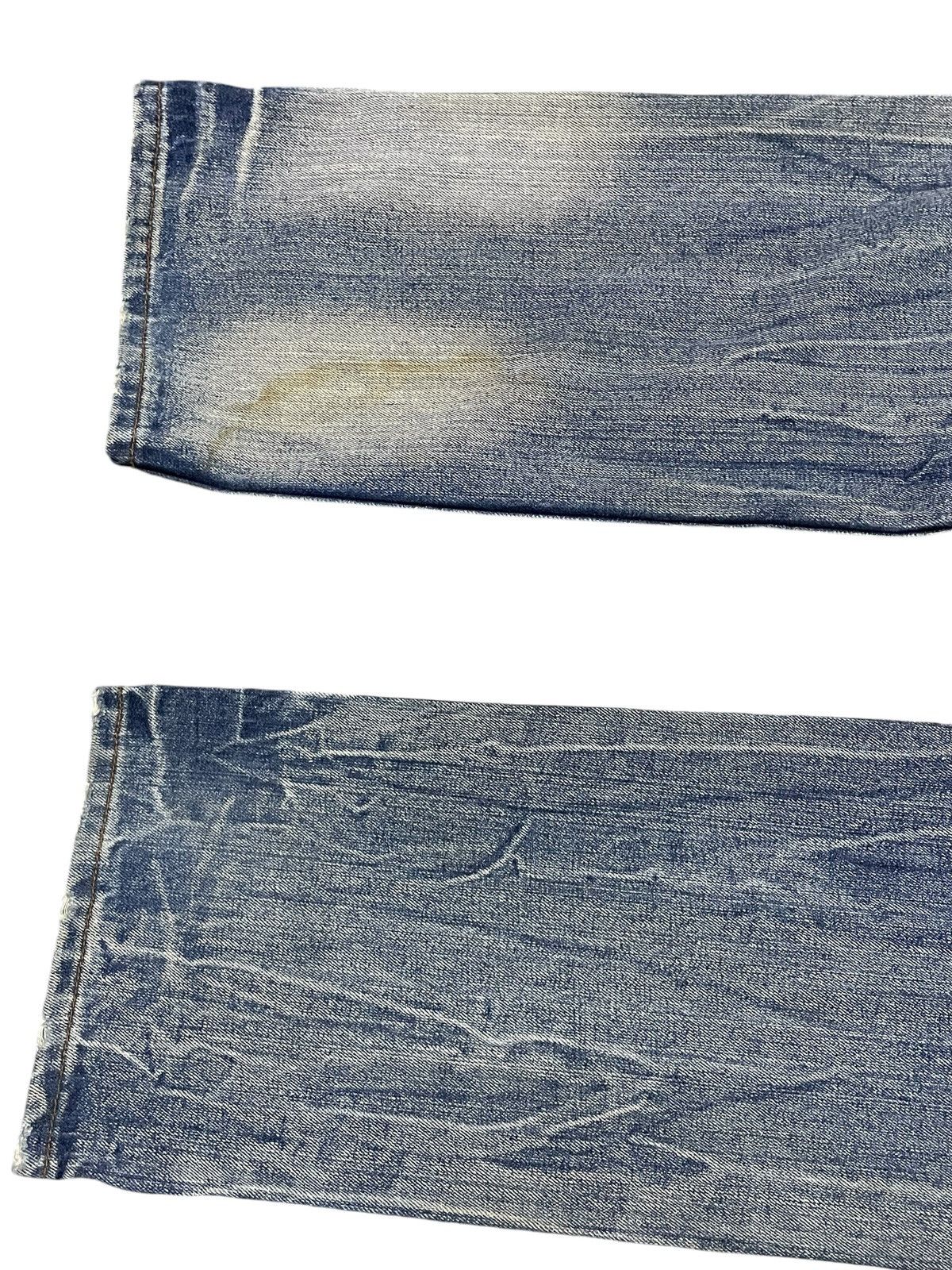 In The Attic × Japanese Brand × semanticdesign Euro Eagle Jeans Studded Claw Mark Distressed Loose Jeans Size US 30 / EU 46 - 15 Thumbnail
