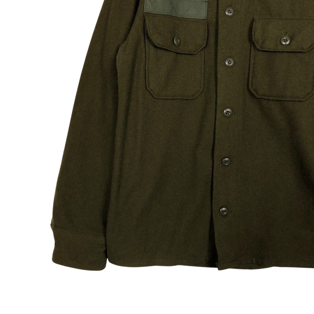 Vintage 🔥VINTAGE WOOL BUTTON CHORE JACKET MILITARY USN Size US S / EU 44-46 / 1 - 6 Thumbnail