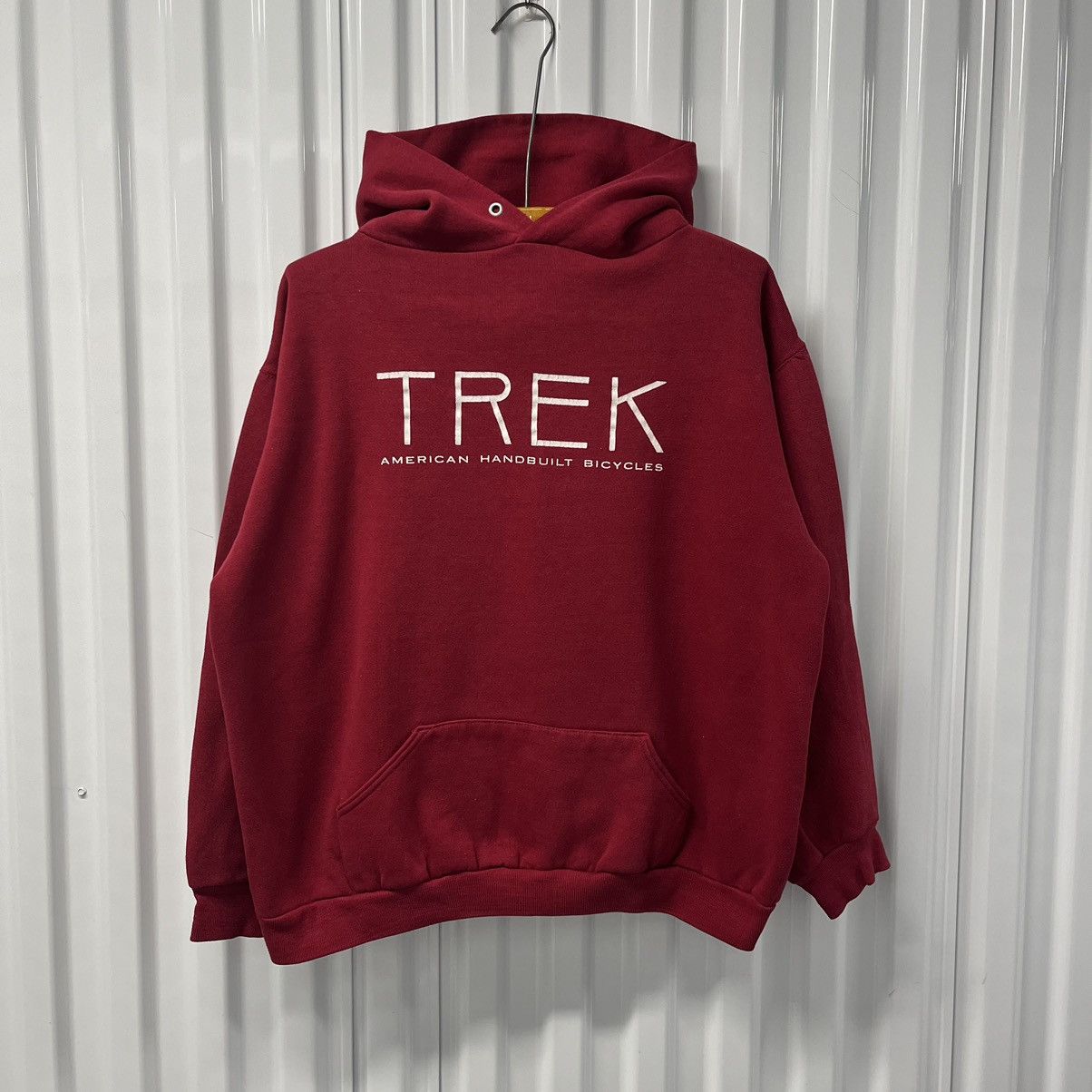 Russell Athletic × Vintage Crazy Rare Vintage 70s Trek Bicycles Hoodie Boxy Skater Size US XL / EU 56 / 4 - 1 Thumbnail