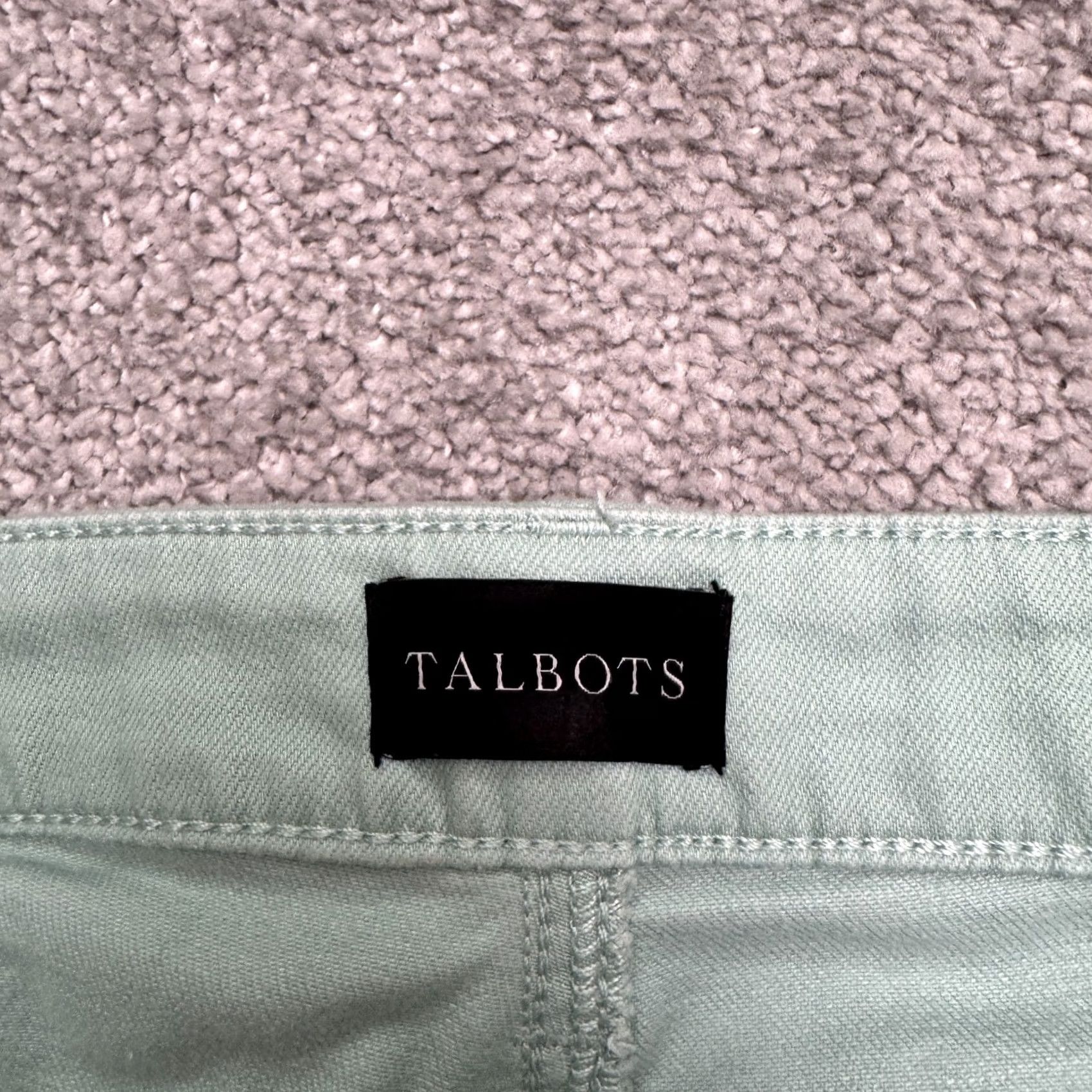 Talbots Talbots Slim Fit Ankle Denim Jeans Womens 6 Mint Green High Rise Stretch 30x25 Color Green 5-Pocket Style Ankle Brand Talbots Womens Size 6 Jeans Size 28" / US 6 / IT 42 - 6 Thumbnail