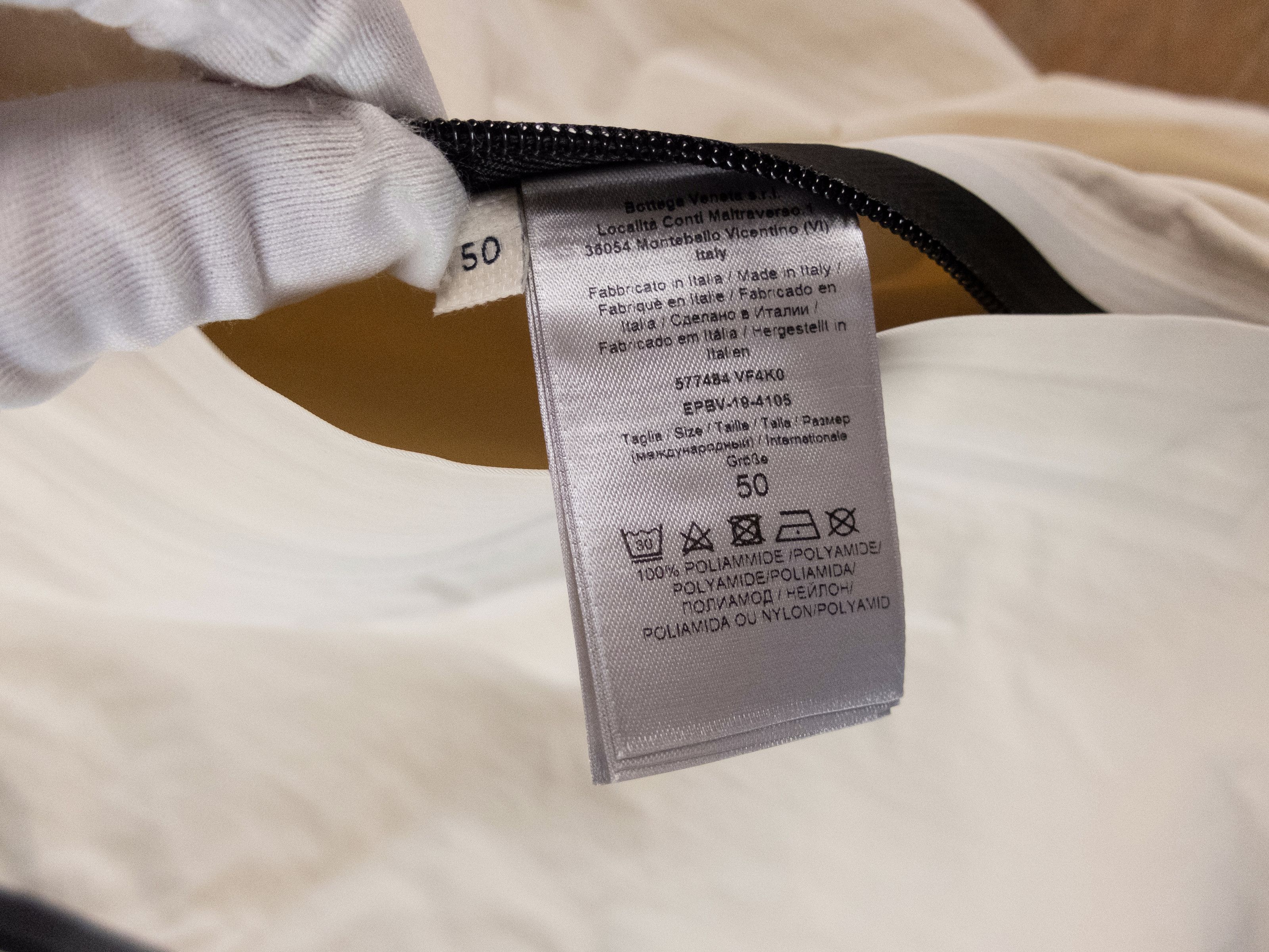 Bottega Veneta BOTTEGA VENETA cream tech nylon hooded jacket 50 Medium q Size US M / EU 48-50 / 2 - 9 Thumbnail
