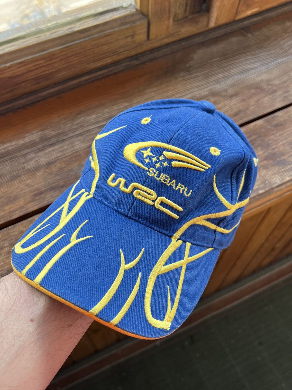 Hat Club Vintage Subaru flame racing cap WRC Size ONE SIZE - 2 Thumbnail
