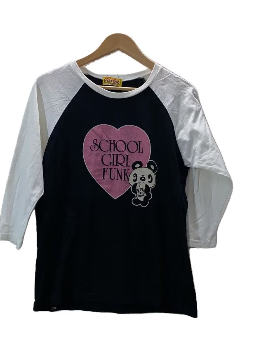 Hysteric Glamour "SCHOOL GIRL FUNK" Heart Quarter Sleeve Tee Size M / US 6-8 / IT 42-44 - 1 Thumbnail