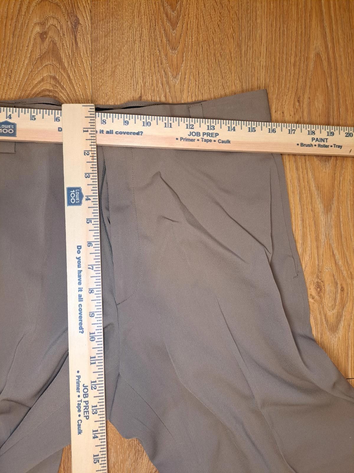 Other Kenneth Cole Dress Pants Mens 33x32 Tan Olive Size 42R - 7 Thumbnail