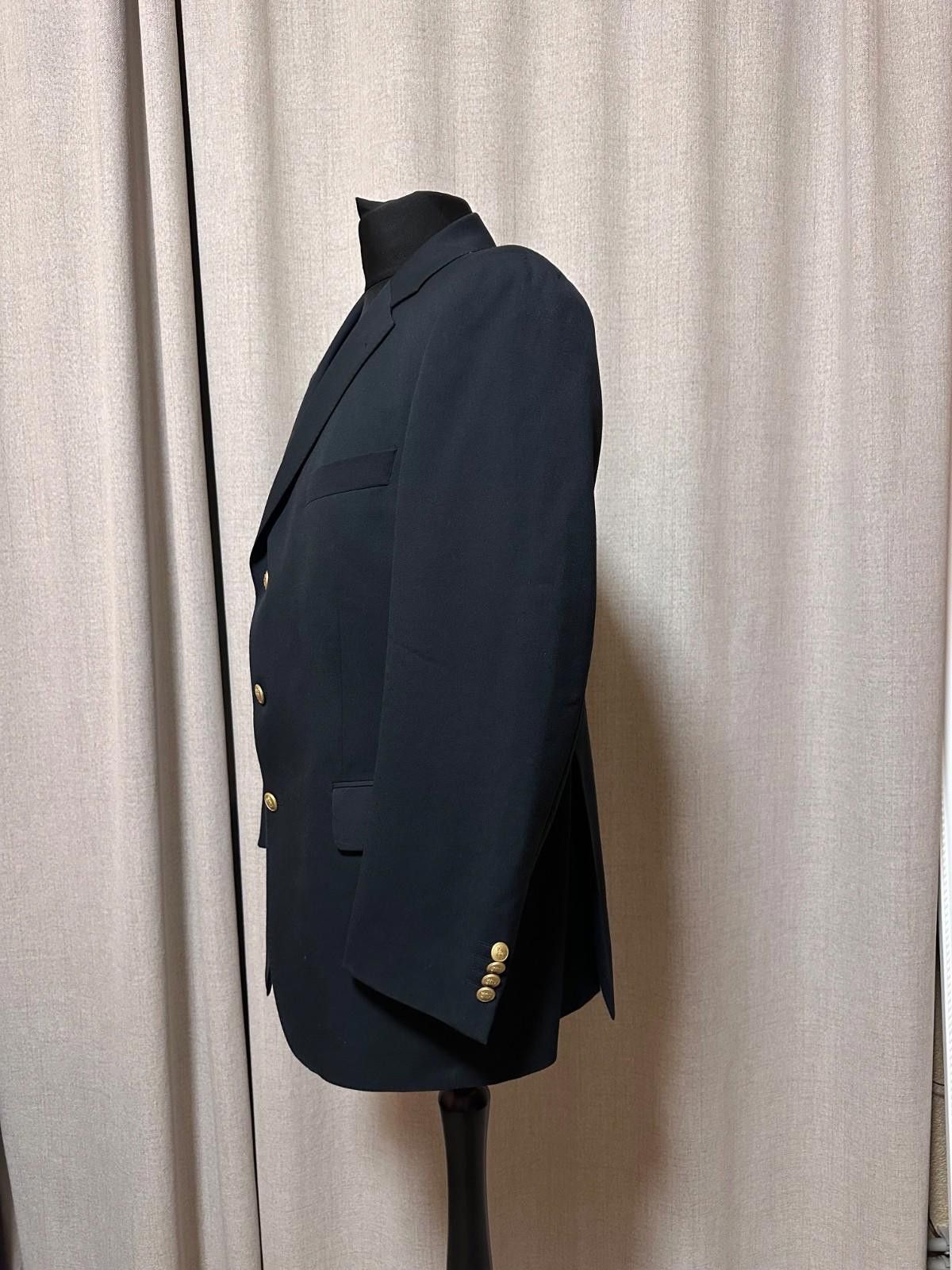 Burberry Burberry London Super 100 s Wool Blazer Jacket Gold Buttons Size 38R - 5 Thumbnail