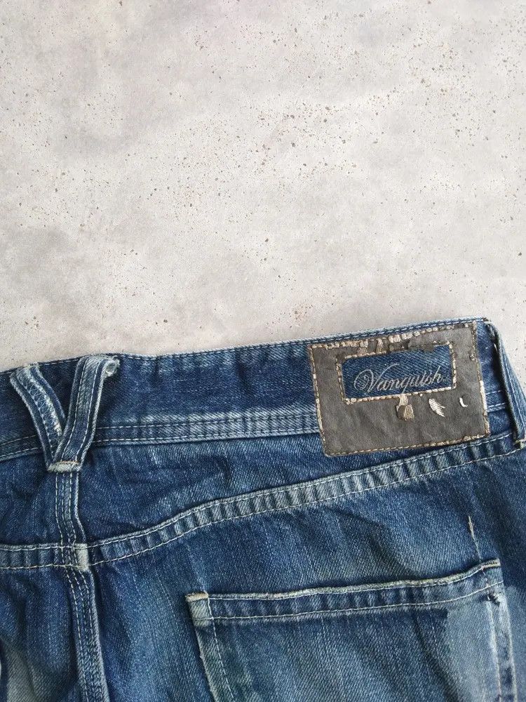 Vanquish Vintage Vanquish Selvedge Redline Distressed Jeans 33x34 Size US 33 - 3 Thumbnail