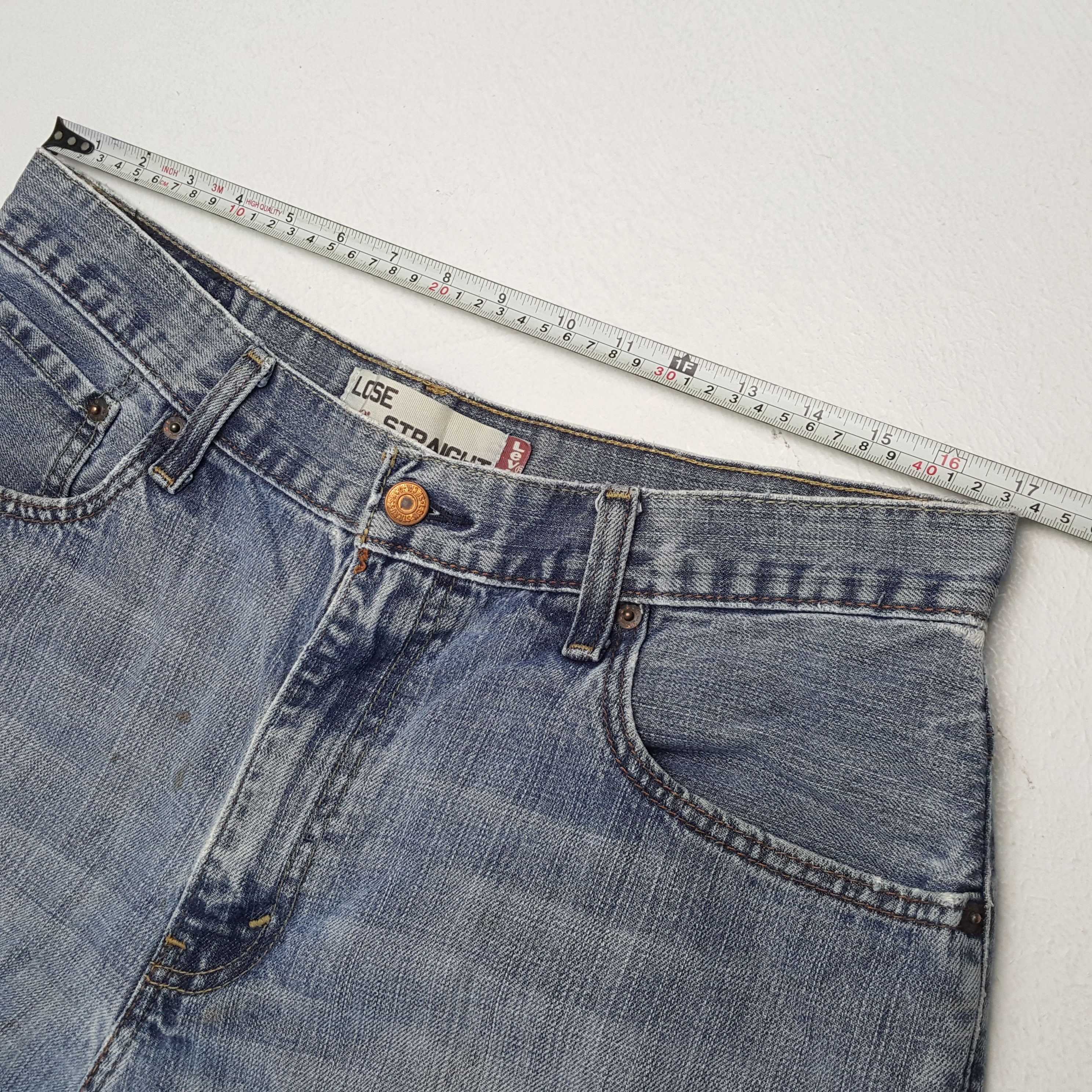Levi's × Vintage LEVI'S Distressed Shorts Jeans Summer Style Size US 34 / EU 50 - 5 Thumbnail