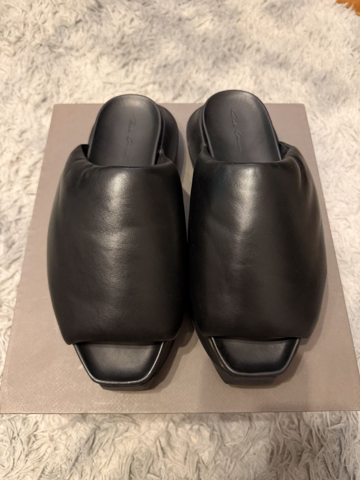 Rick Owens Geth Puffer Slide Size US 12 / EU 45 - 1 Thumbnail