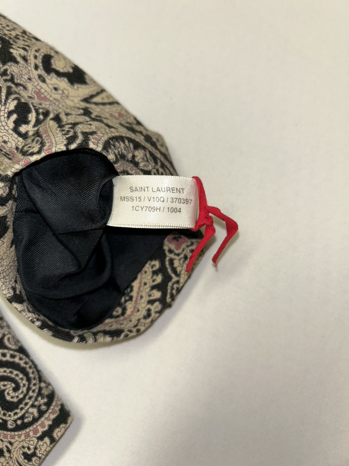 Saint Laurent Paris SS2015 1/1 sample Fractal Paisley Blazer Size 48L - 10 Thumbnail