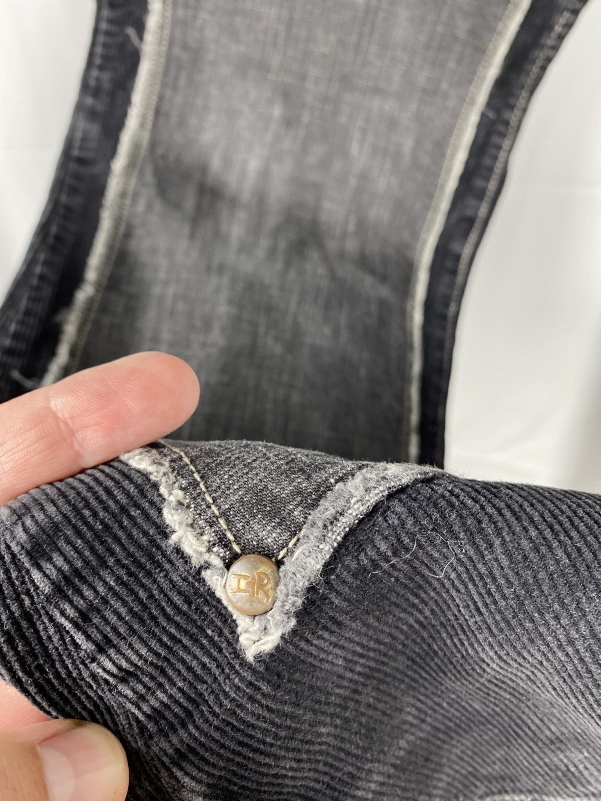 Other Indian Rose Low Rise Corduroy Opium Jeans Flared Italy Size US 30 / EU 46 - 6 Thumbnail