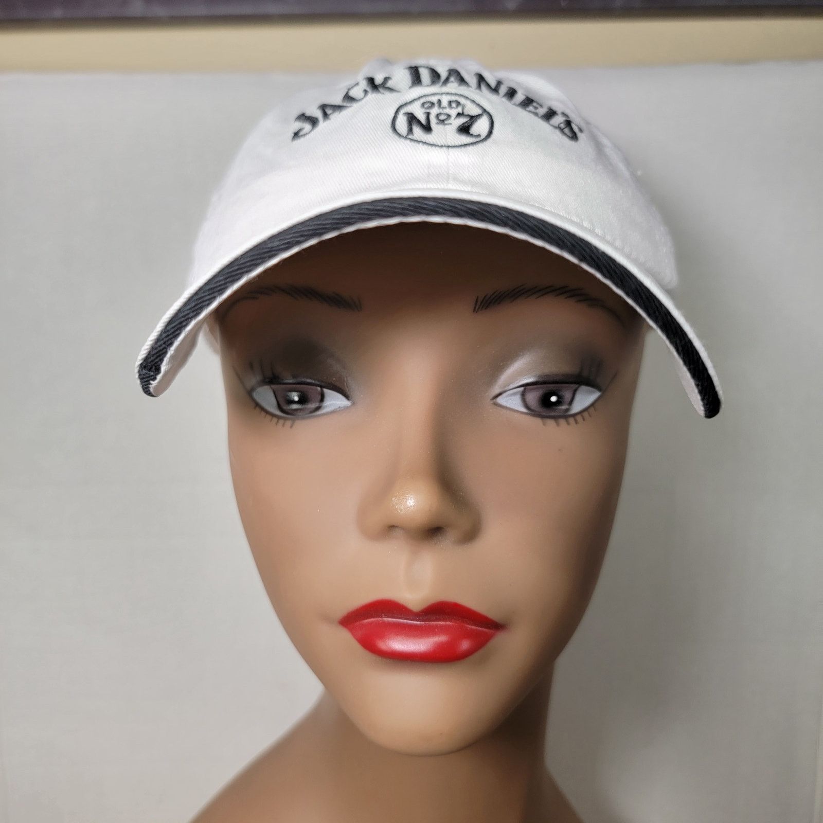 Other Jack Daniels Adjustable White Ball Cap by Magic Headwear Size ONE SIZE - 2 Thumbnail