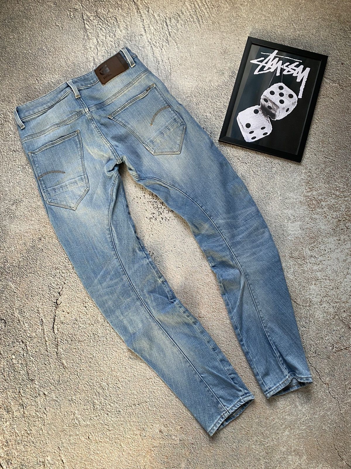 G-Star Vintage G-star RAW ARC 30 slim Denim anatomical shape Size US 30 / EU 46 - 5 Thumbnail