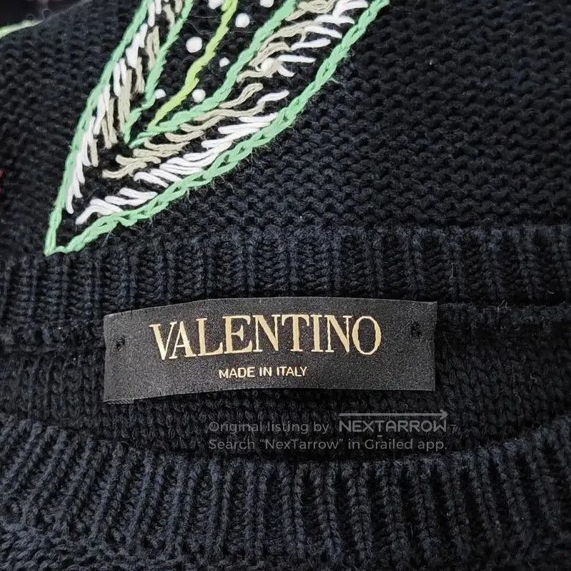 Valentino Valentino Black Wool Embroidered Long Dress . Size XXS / US 00 / IT 34 - 7 Thumbnail