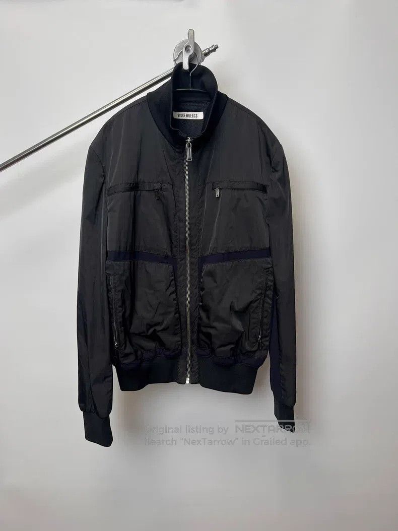 Dries Van Noten DRIES VAN NOTEN Color Block Nylon Stand Collar Jacket Size US L / EU 52-54 / 3 - 1 Thumbnail