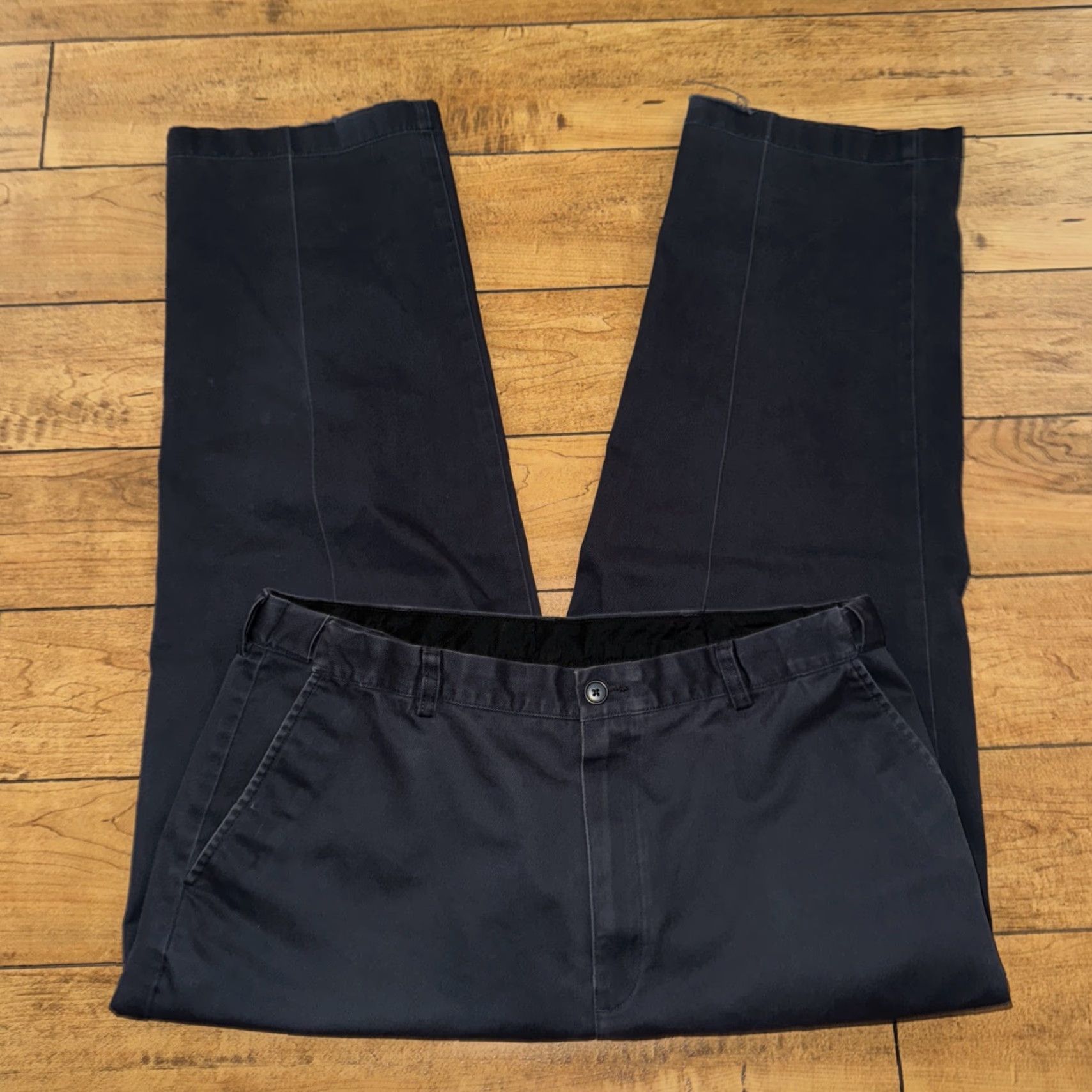 Vintage VINTAGE L.L. Bean Comfort Waist Chino Pants Men 38 Regular Blue 29 Inseam Men’s Pants Comfort Waist Vintage Blue Chino Size US 38 / EU 54 - 3 Thumbnail