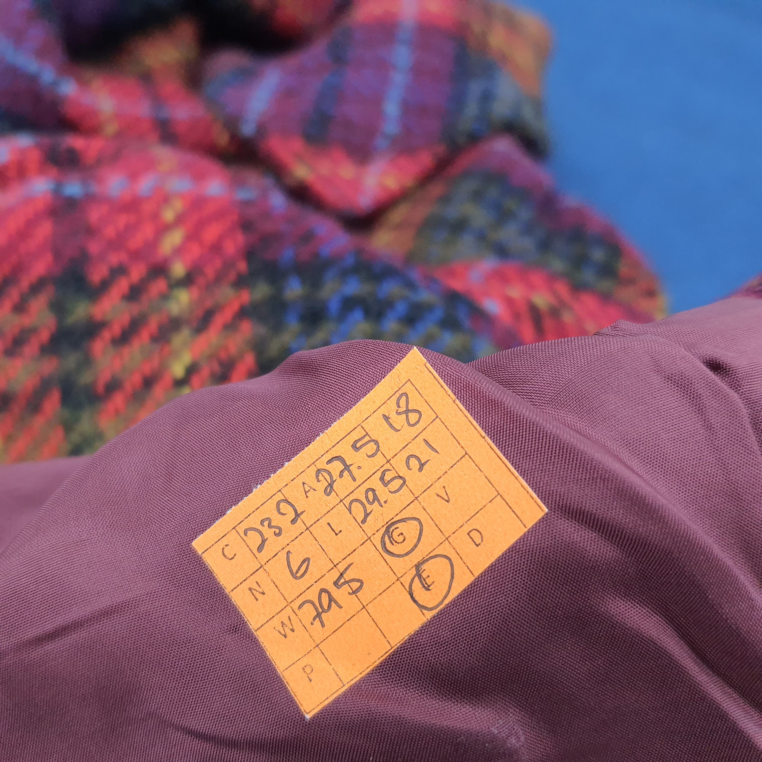 Christian Dior Monsieur × Vintage Vintage Christian Dior Flannel Jacket C232N6 Size US L / EU 52-54 / 3 - 7 Thumbnail
