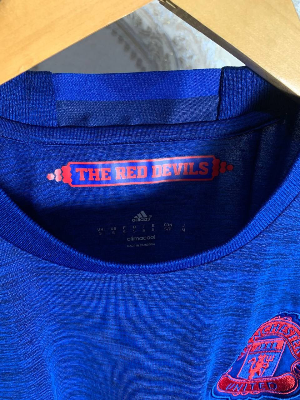Adidas × Vintage ADIDAS MANCHESTER UNITED 2016/17 SOCCER JERSEY BLOKECORE Y2K Size US S / EU 44-46 / 1 - 4 Thumbnail