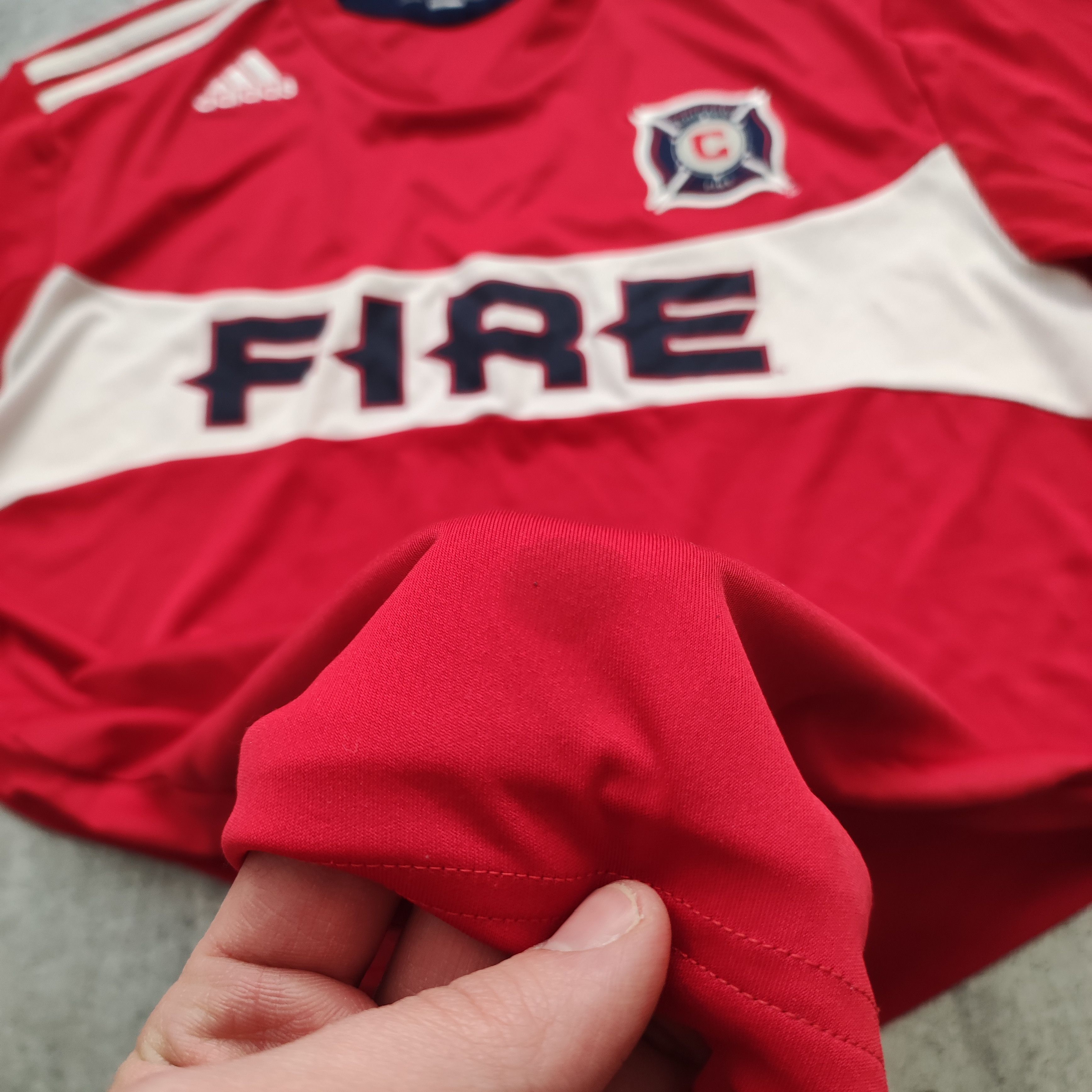 Adidas RARE 2011/12 Chicago Fire x Adidas MLS Football Jersey Size US XL / EU 56 / 4 - 5 Thumbnail