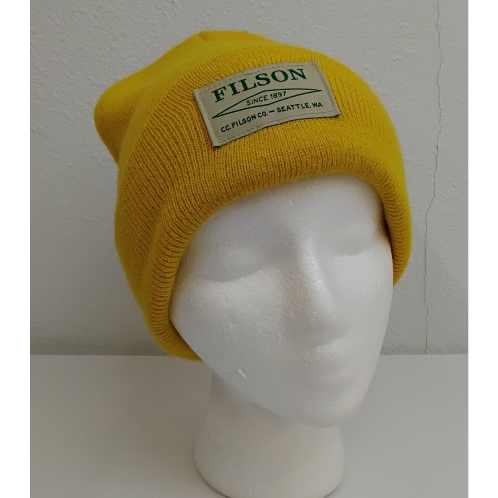 Filson CC Filson Beanies Lot of 2 Knit Hats Blue/Yellow USA Size ONE SIZE - 11 Thumbnail