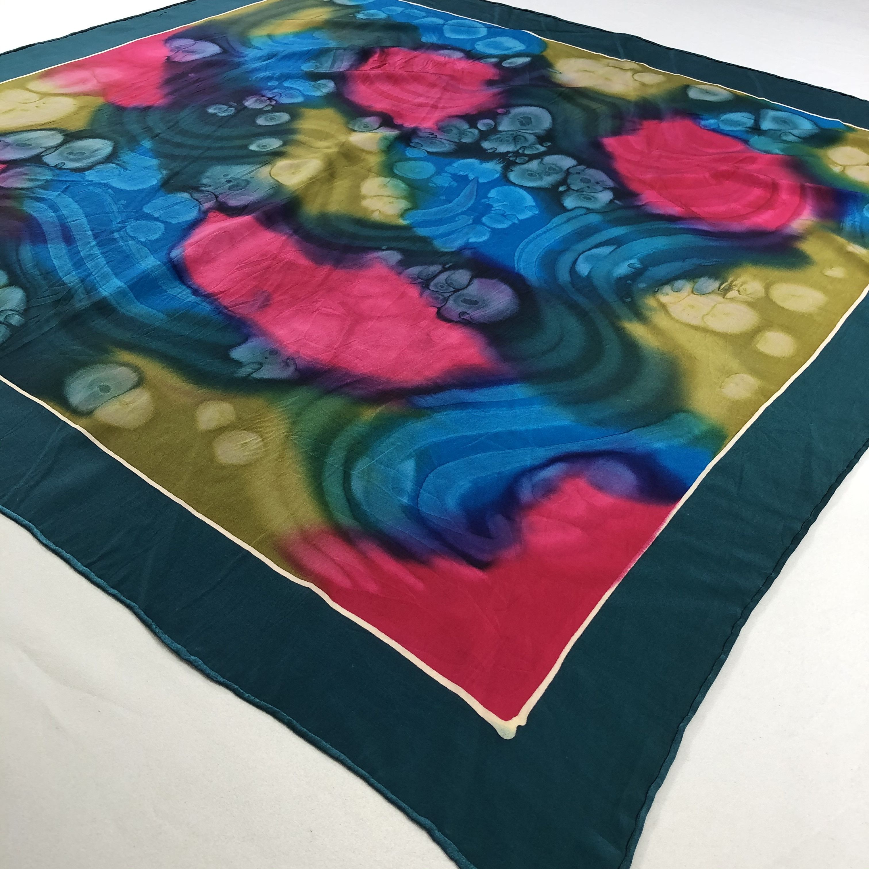 Vintage Vintage Silk Scarf Size ONE SIZE - 3 Thumbnail