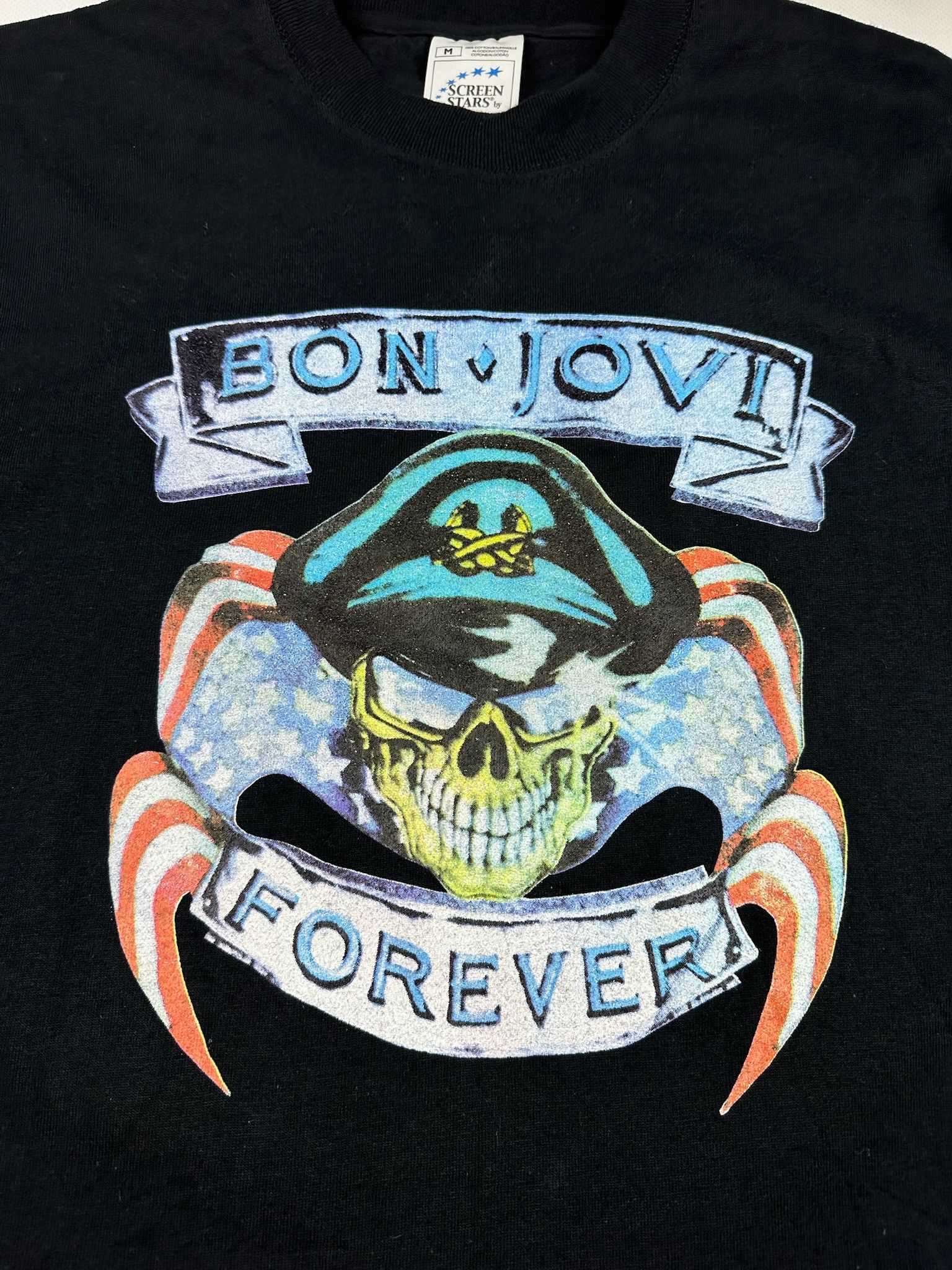 Band Tees Vintage BON JOVI FOREVER Tour Tee Size US M / EU 48-50 / 2 - 4 Thumbnail